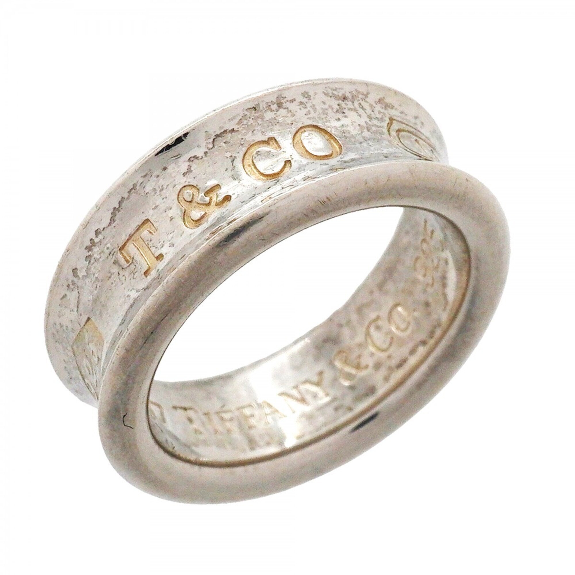 Tiffany & Co. Narrow Ring, Sterling Silver 925, Size 9.5 (Women's)